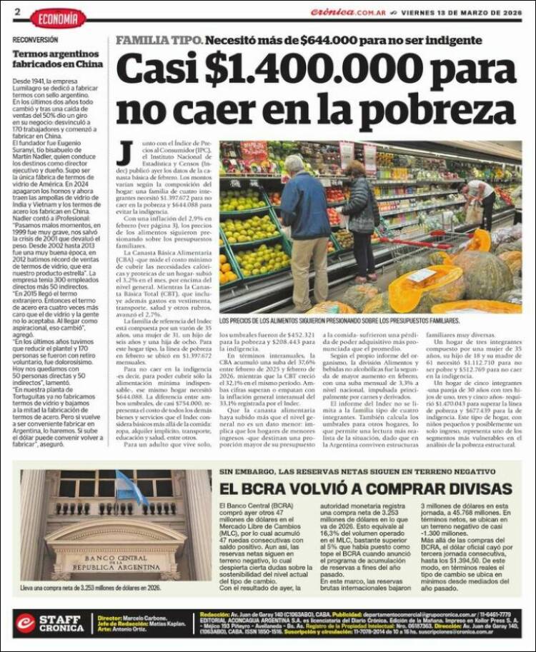 Portada de La Voz del Chaco (Argentine)