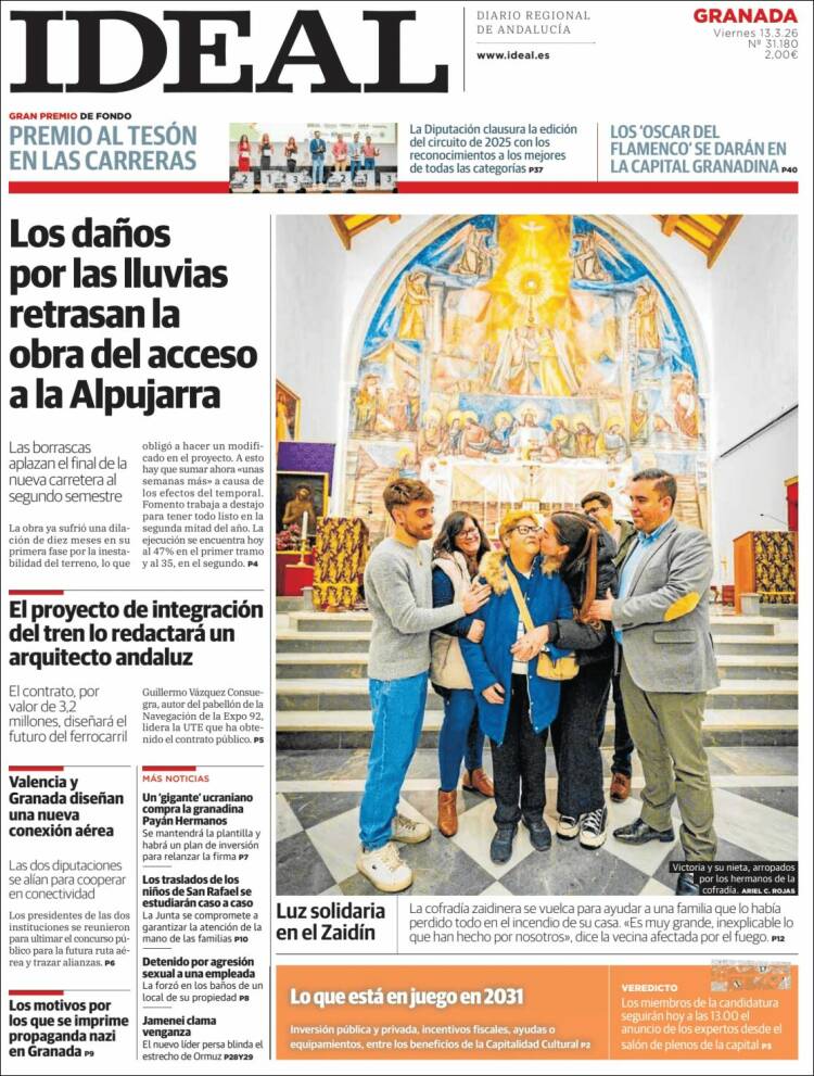 Portada de Ideal (Espagne)