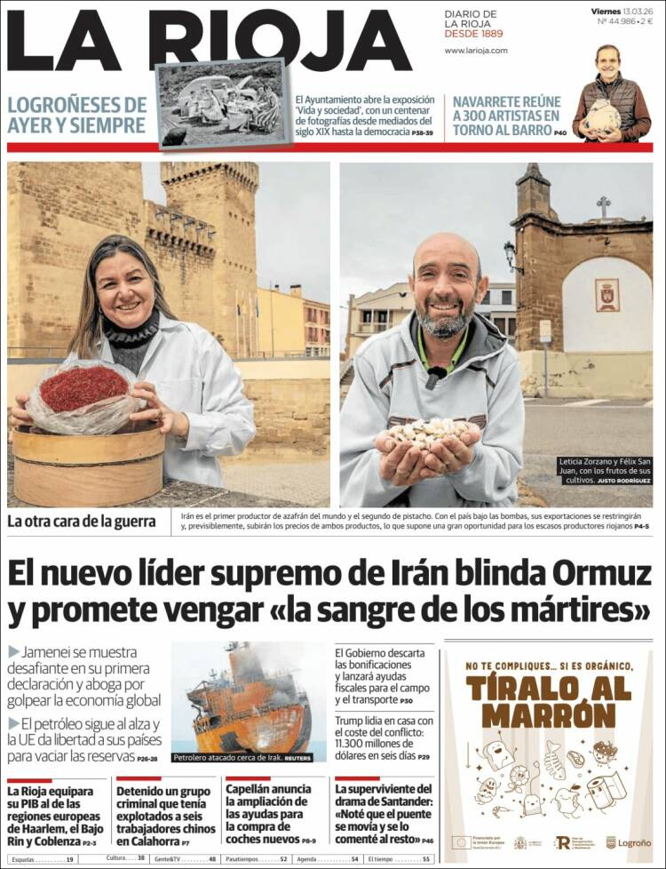 Portada de La Rioja (Espagne)