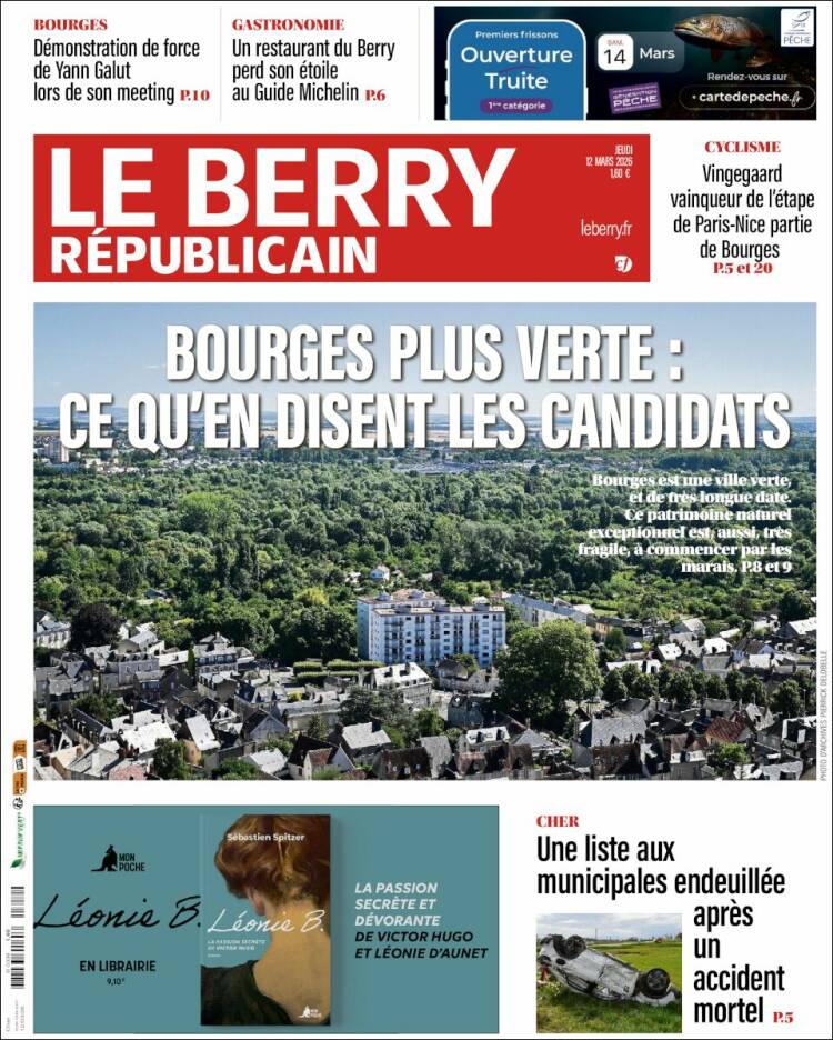 Portada de Berry Republicain (France)