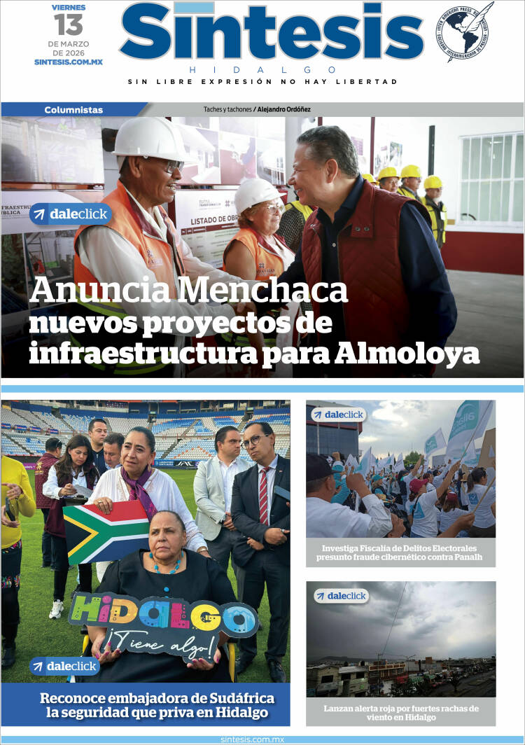 Portada de Sistesis - Hidalgo (Mexique)