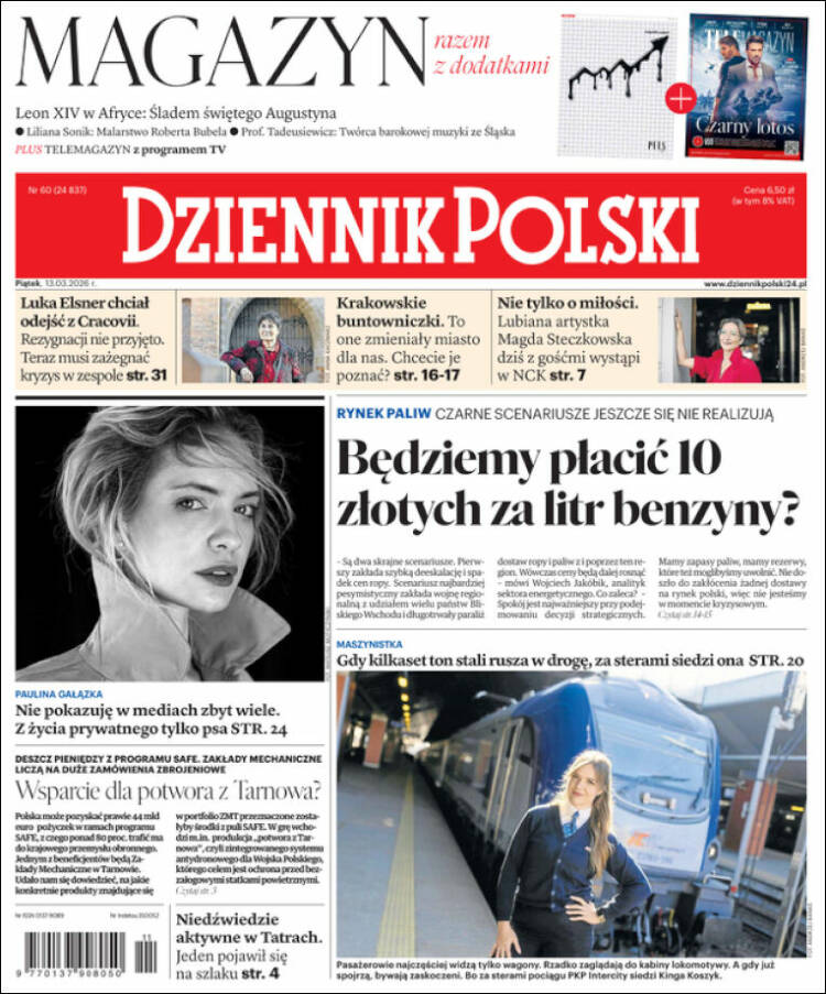 Portada de Dziennik (Poland)