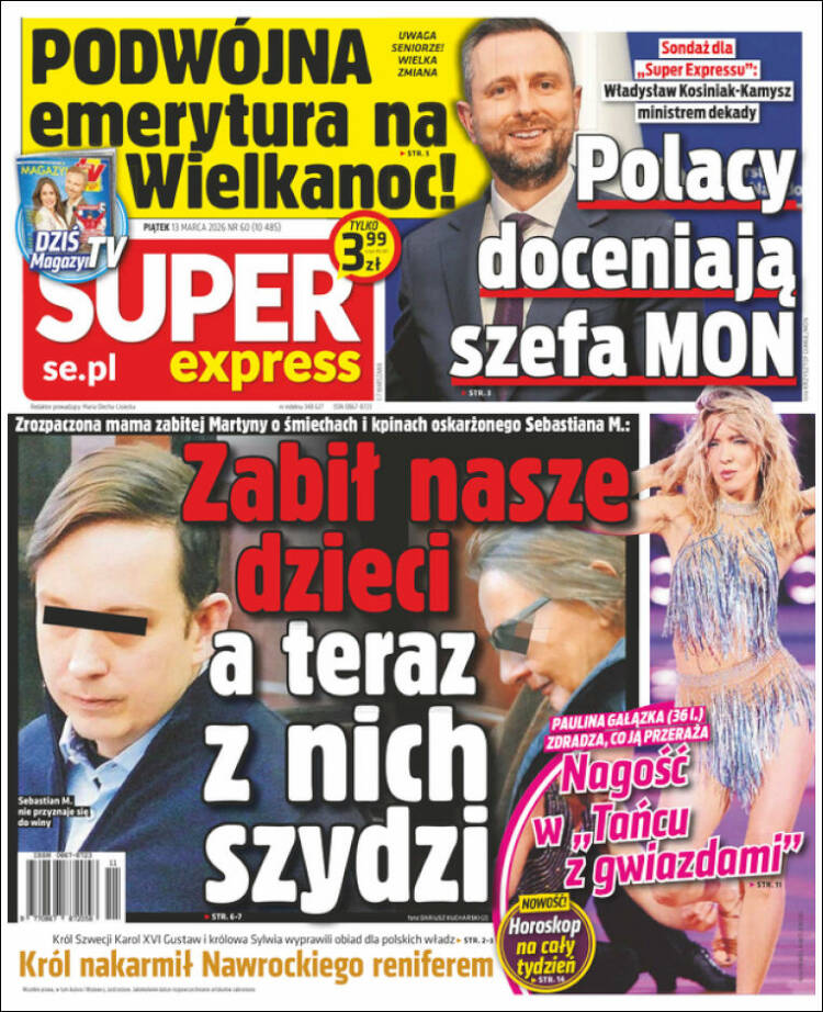 Portada de Super Express (Pologne)
