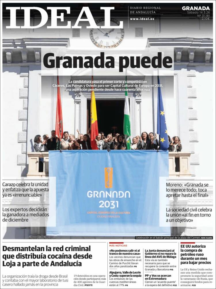 Portada de Ideal (Espa&ntilde;a)