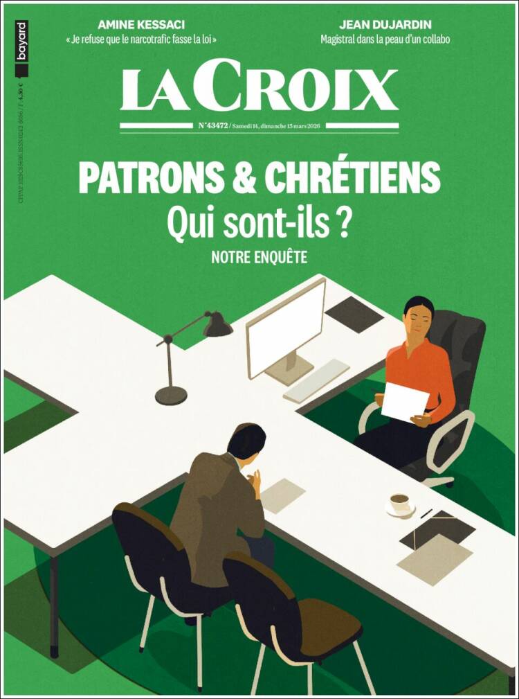 Portada de La Croix (Francia)