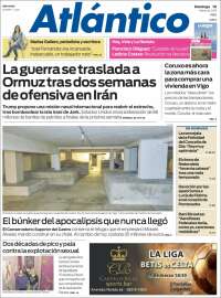 Portada de Atlántico Diario (Espa&ntilde;a)