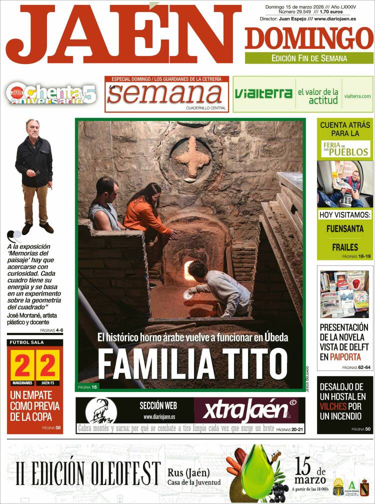 Portada de Diario Jaén (Espa&ntilde;a)