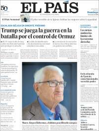 Portada de El País (Espa&ntilde;a)