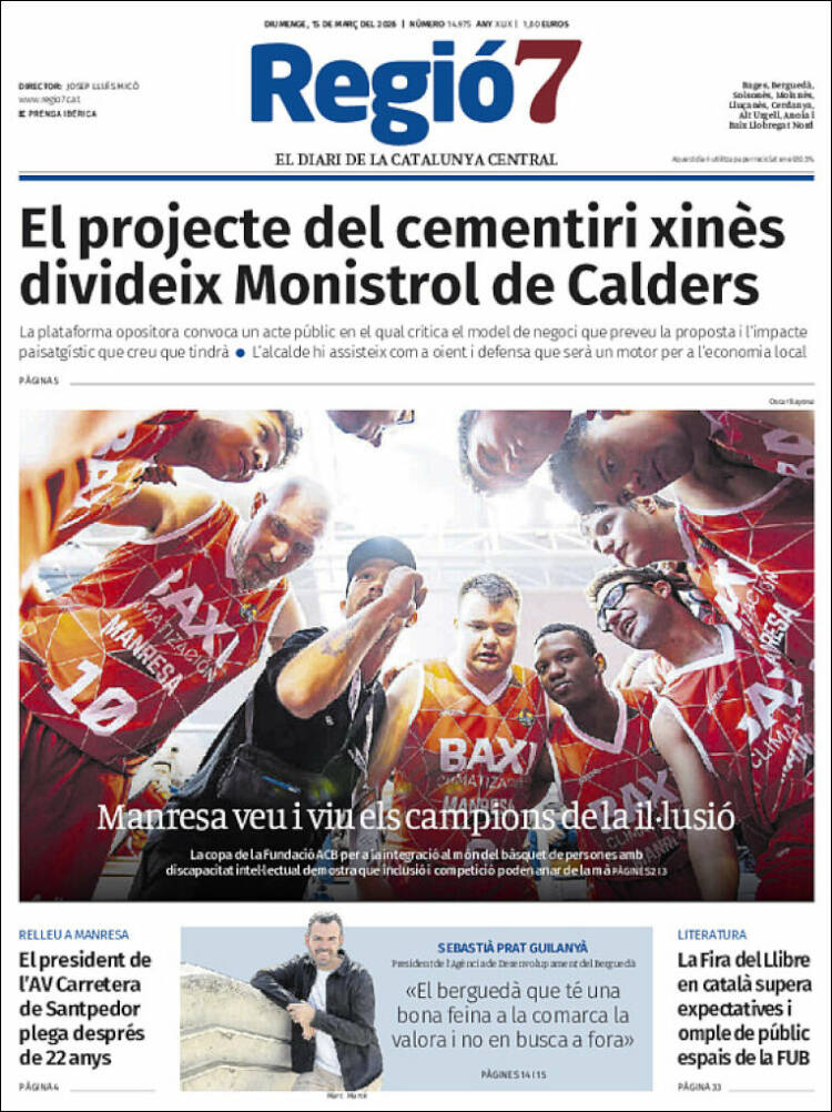 Portada de Regio7 (Espa&ntilde;a)