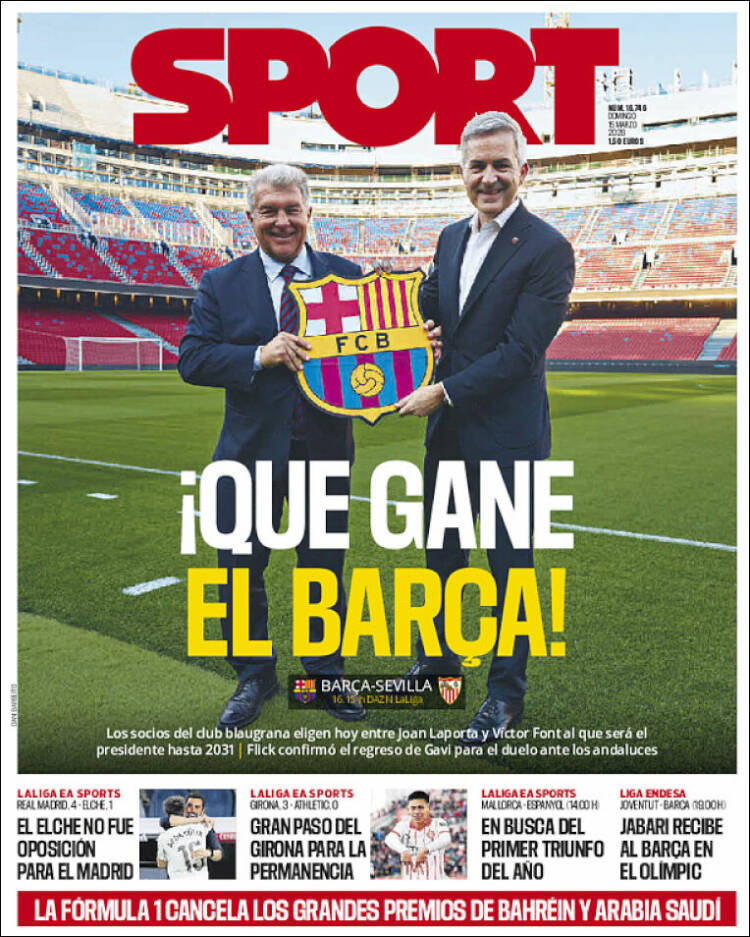 Portada de Sport (Espa&ntilde;a)