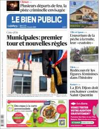 Portada de Le Bien Public (Francia)