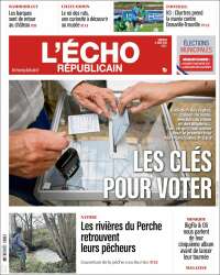 Portada de L'Echo Républicain (Francia)