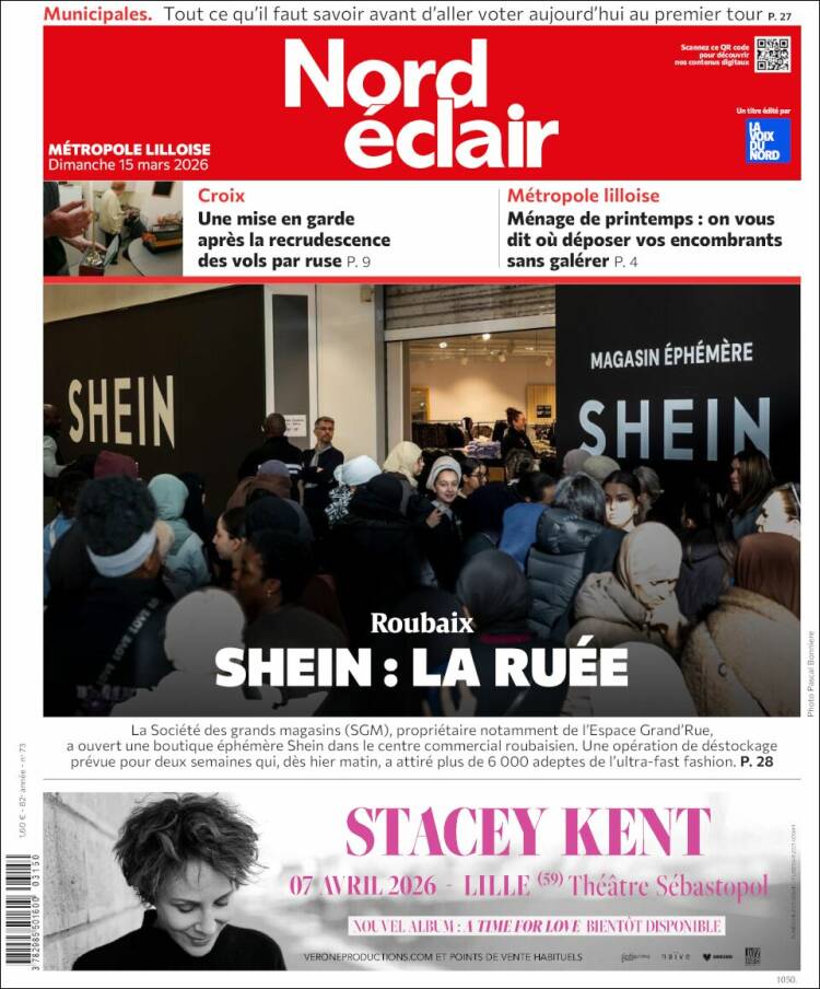 Portada de Nord Éclair (Francia)