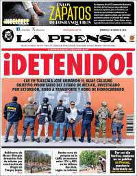 Portada de La Prensa (M&eacute;xico)