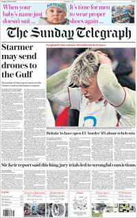Portada de Daily Telegraph (United Kingdom)