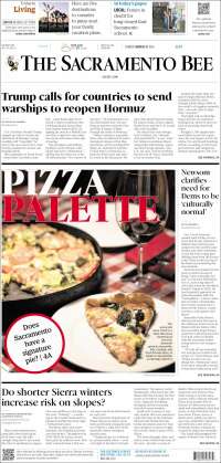 Portada de The Sacramento Bee (USA)