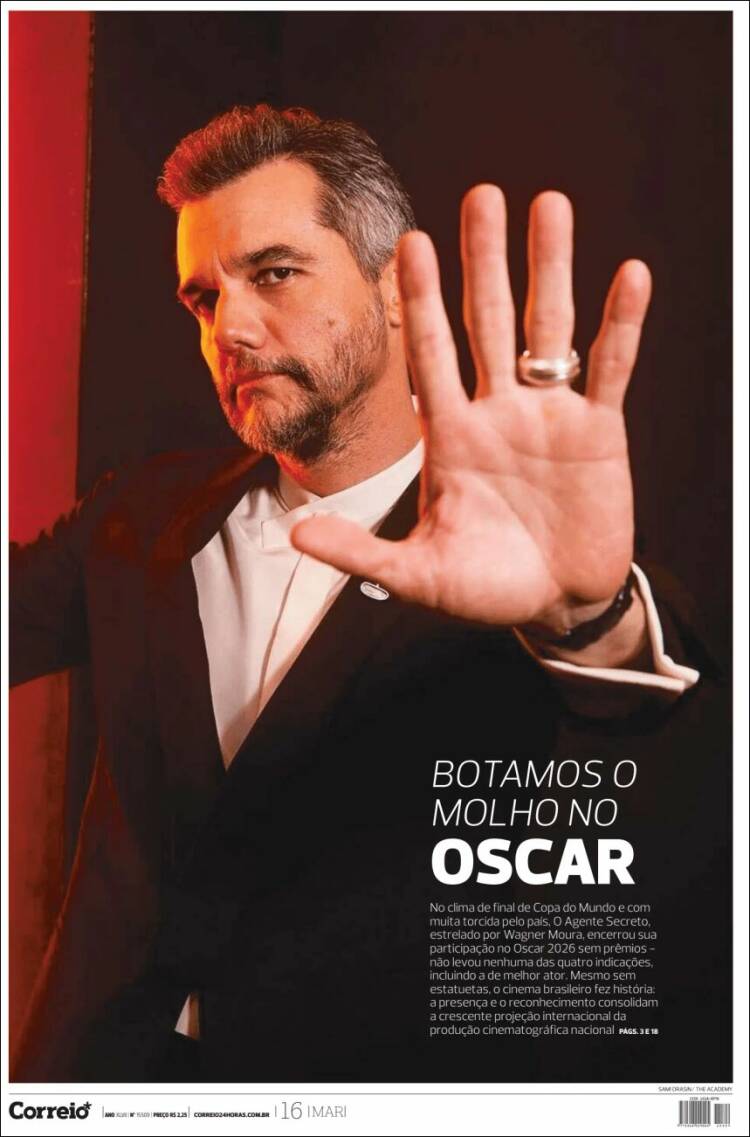 Portada de Correio* (Brasil)