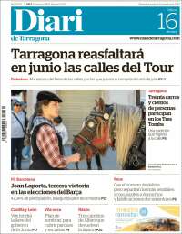 Portada de Diari de Tarragona (Espa&ntilde;a)