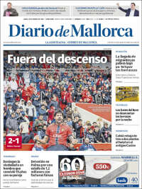 Portada de Diario de Mallorca (Espa&ntilde;a)