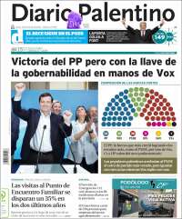 Portada de Diario Palentino (Spain)