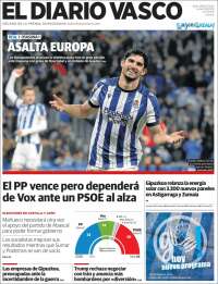 Portada de Diario Vasco (Espa&ntilde;a)