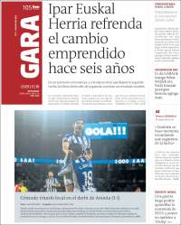 Portada de Gara (Espa&ntilde;a)