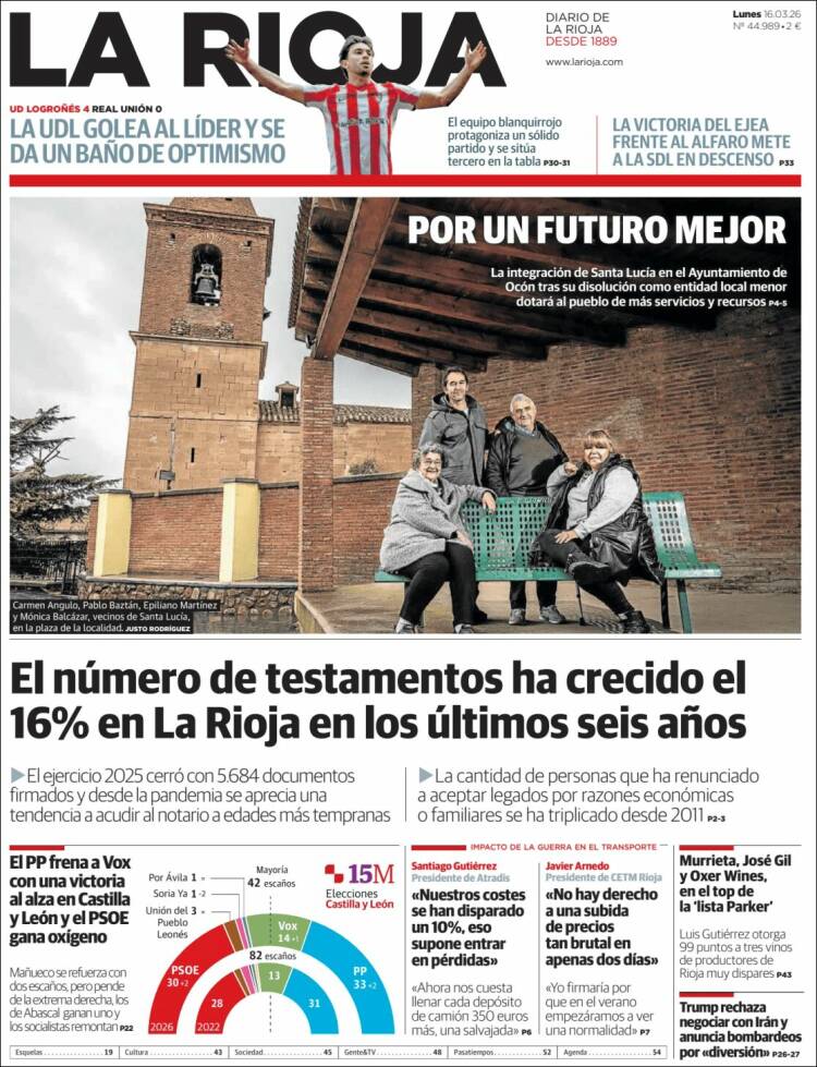 Portada de La Rioja (Espa&ntilde;a)