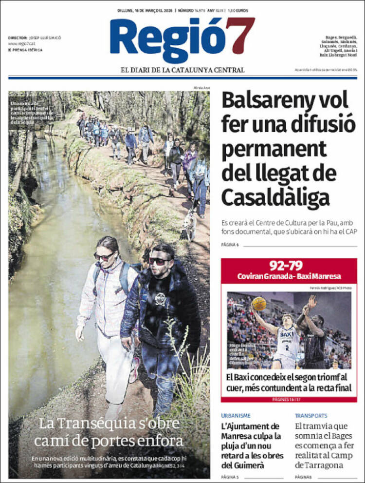Portada de Regio7 (Espa&ntilde;a)