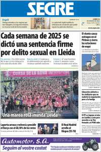 Portada de Segre  (Espa&ntilde;a)