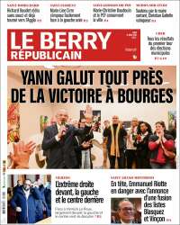 Portada de Berry Republicain (Francia)