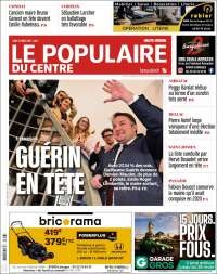 Portada de Le Populaire du Centre (Francia)