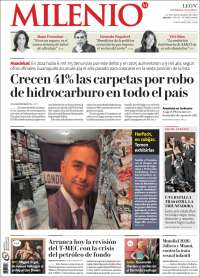 Portada de Milenio de León (M&eacute;xico)