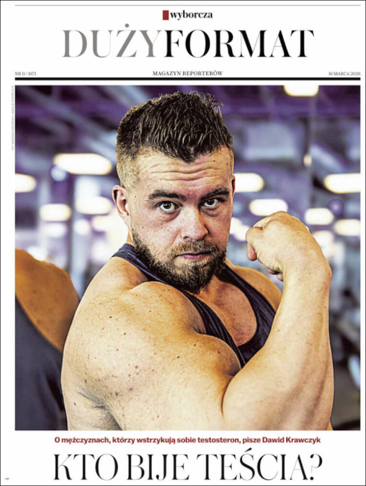 Portada de Gazeta Wyborcza (Polonia)