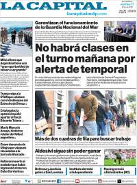 Portada de Diario La Capital - Mar del Plata (Argentina)