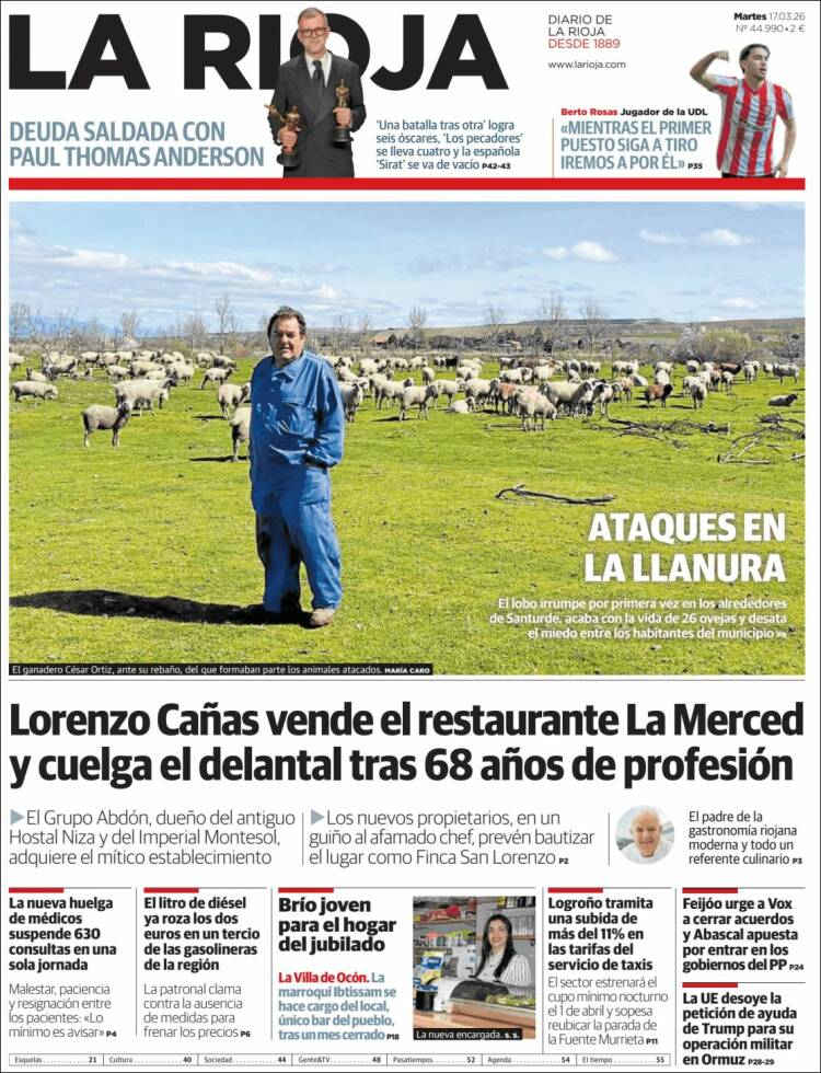 Portada de La Rioja (Espa&ntilde;a)