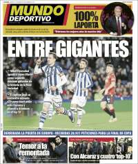 Portada de Mundo Deportivo Gipuzkoa (Espa&ntilde;a)