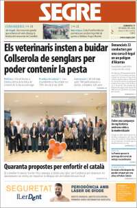 Portada de Segre (Espa&ntilde;a)