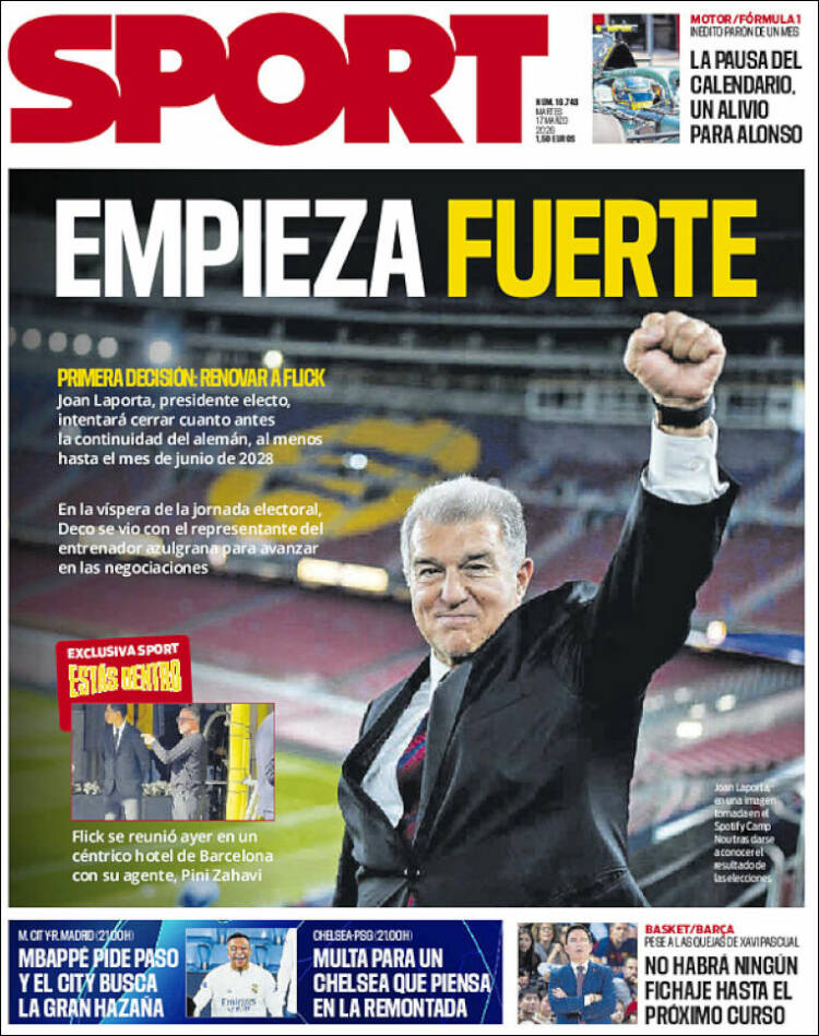 Portada de Sport (Espa&ntilde;a)