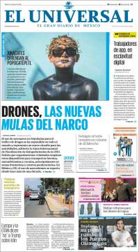 Portada de El Universal (M&eacute;xico)