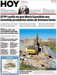 Portada de Hoy - Badajoz (Espa&ntilde;a)