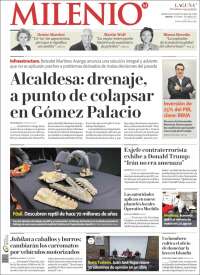 Portada de Milenio - Laguna (M&eacute;xico)
