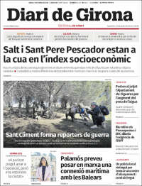Portada de Diari de Girona (Espa&ntilde;a)