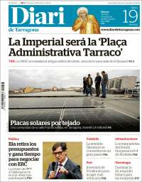 Portada de Diari de Tarragona (Espa&ntilde;a)