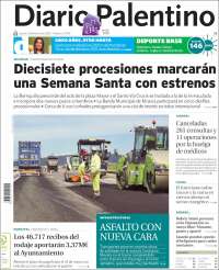 Portada de Diario Palentino (Espa&ntilde;a)