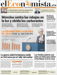 Portada de El Economista (Espa&ntilde;a)