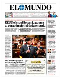 Portada de El Mundo (Espa&ntilde;a)