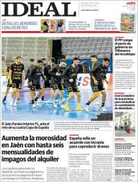 Portada de El Ideal de Jaén (Espa&ntilde;a)