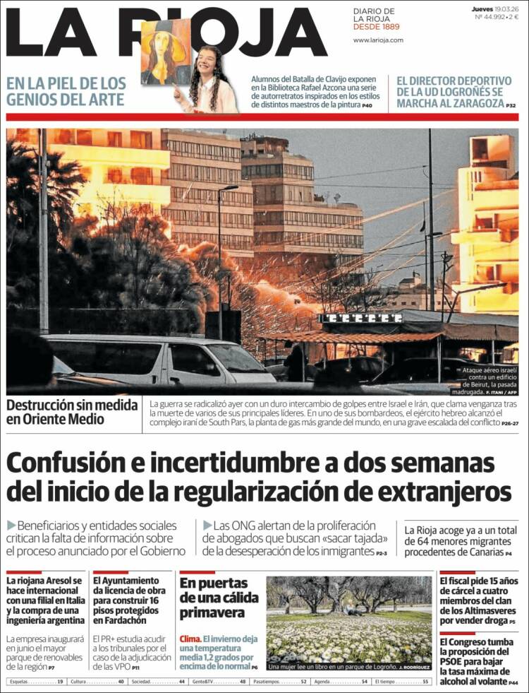 Portada de La Rioja (Espa&ntilde;a)