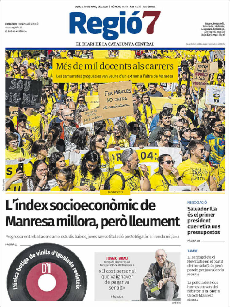 Portada de Regio7 (Espa&ntilde;a)