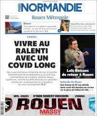 Portada de Paris Normandie (Francia)